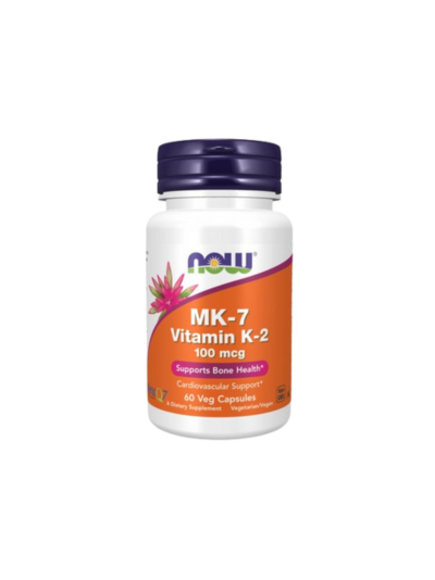 MK-7 VITAMINA K-2 100mcg 60 CAPSULAS NOW