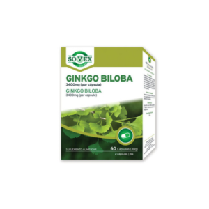 GINKGO BILOBA 3400mg 60 CAPSULAS