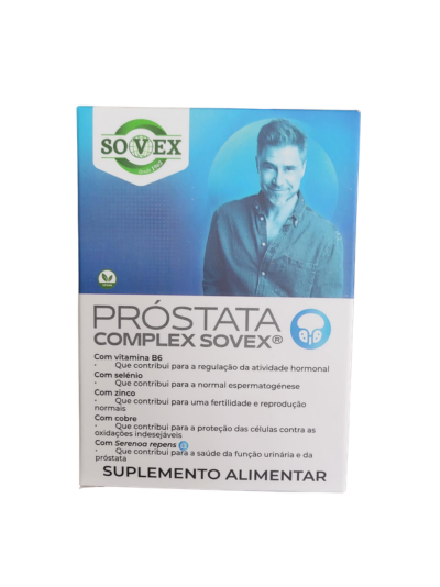 PRÓSTATA COMPLEX 60 CÁPSULAS SOVEX®