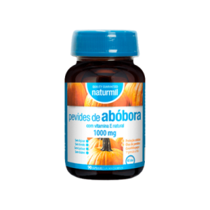 PEVIDES DE ABÓBORA 1000MG 90 CÁPSULAS NATURMIL