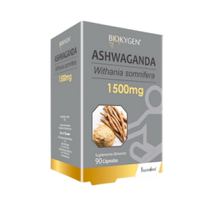 ASHWAGANDHA 1500mg 90 CÁPSULAS BIOKYGEN
