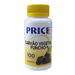 CARVÃO VEGETAL E FUNCHO 100 COMPRIMIDOS