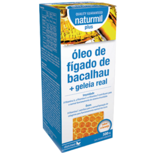 ÓLEO FÍGADO BACALHAU E GELEIA REAL 500ML