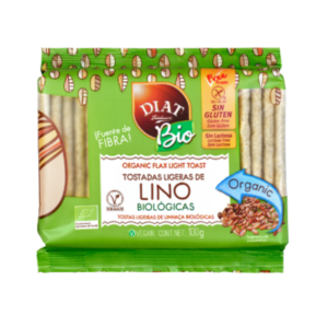 TOSTAS LIGEIRAS DE LINHO BIO 100G
