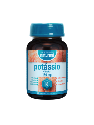 POTÁSSIO CITRATO 150MG 60 COMPRIMIDOS