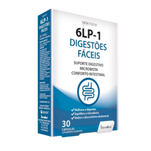 Biokygen 6LP-1 Digestões Fáceis 30 cápsulas