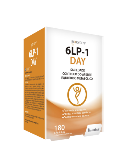 Biokygen 6LP-1 DAY 180 Cápsulas Saciedade e Controlo do Apetite