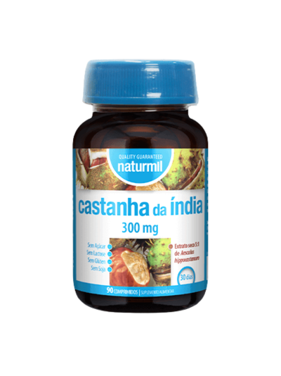 CASTANHA da ÍNDIA 300mg 90 COMPRIMIDOS