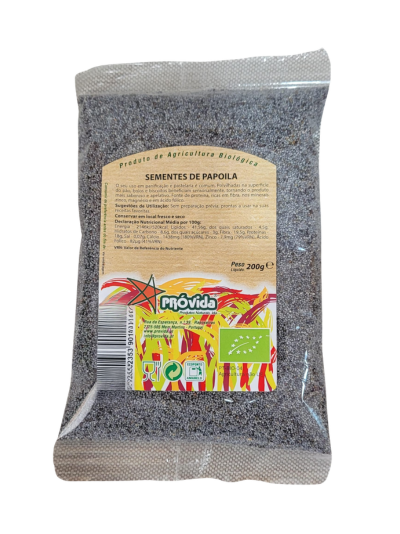 Sementes de Papoila bio 200g