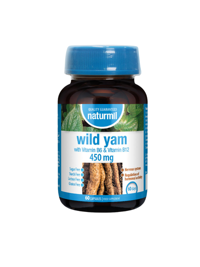 Wild Yam 450Mg 60 cápsulas