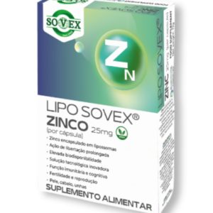 Zinco 25mg Lipossomal 30 Cápsulas Sovex® 