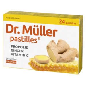 Pastilhas de Própolis, Gengibre e Vitamina C  24 Pastilhas